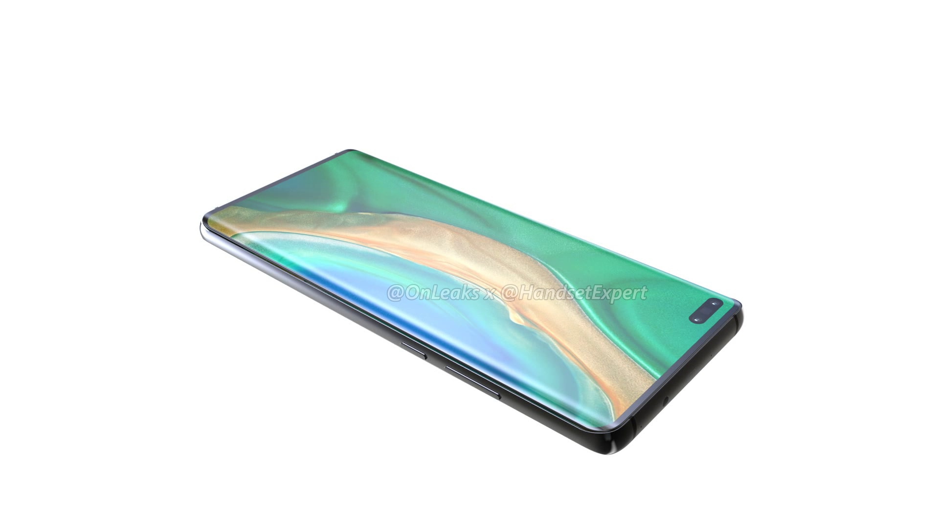 Huawei Mate 40 courtesy of HandsetExpert and Onleaks