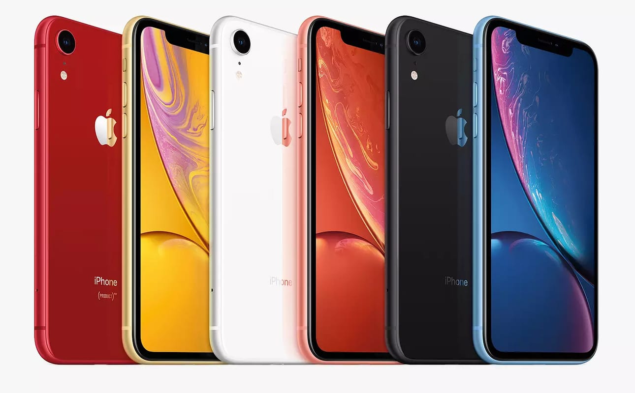 The iPhone XR range